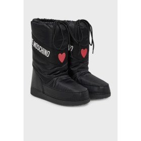 Resim Love Moschino Logolu Suya Dayanıklı Büzgülü Kar Botu Bayan Kar Botu JA24032G0NISA000 