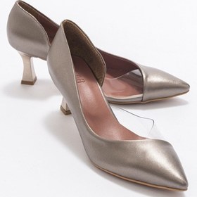 Resim Luvishoes Luvi Shoes 353 Bakır Lara Topuklu Kadın Ayakkabı Bakır 