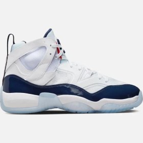Resim Nike Jordan Jumpman Two Trey Erkek Beyaz Basketbol Ayakkabısı DO1925-102 