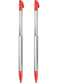 Resim Willowhaven 2 Adet Kırmızı Metal Stylus Kalem 3ds Xl Uyumlu 