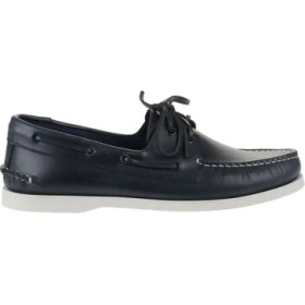 Resim Bueno Shoes Lacivert Deri Erkek Loafer 11M23299 