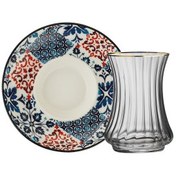 Resim Sandro Moreno 1898 Lizbon Optik 12 Parça 6 Kişilik Çay Seti 150 ml 