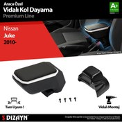 Resim S Dizayn S-dizayn Nissan Juke Abs Vidalı Kol Dayama Kolçak Gri 2010 Üzeri A+kalite 