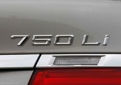 Resim 750Lİ Krom Bagaj Logosu (AL-40) 