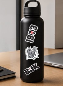 Resim Beşiktaş Sticker Seti Bayrak & Atatürk - Lisanslı Orijinal 