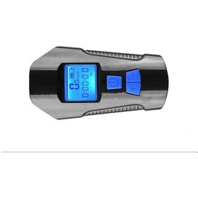 Resim Dailytech Bisiklet Işık Korna Lcd Hız Göstergesi Su Geçirmez Fene Çok Renkli 