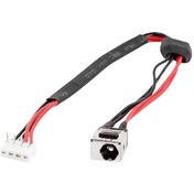 Resim Toshiba Uyumlu Satellite L505-10Z, L505-110 Power Jack Şarj Soketi Kablo 