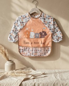 Resim Babydonat Beary Comfort 2’li Set Su Geçirmez Uzun Kollu Bebek Mama Önlüğü 6-24 Ay - Leke Tutmaz Sıvı Geçirmez 