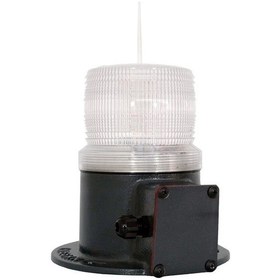 Resim Mesan Ø110 Uçak İkaz Lamba Led Kırmızı Yedekli Aluminyum Kırmızı 12-60vdc Ms 1350.12-60vdc 