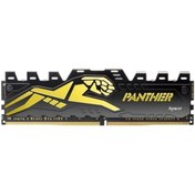 Resim Panther Black-Gold 16GB (1x16GB) 3200Mhz CL16 DDR4 Gaming Ram AH4U16G32C28Y7GAA-1 Apacer