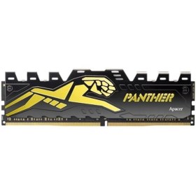 Resim Panther Black-Gold 16GB (1x16GB) 3200Mhz CL16 DDR4 Gaming Ram AH4U16G32C28Y7GAA-1 