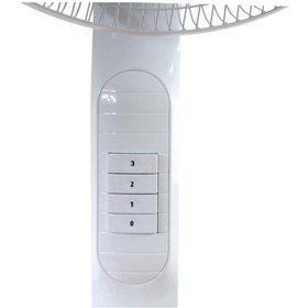 Resim Luxell 42CM 65W 3 Kademeli Ayaklı Beyaz Vantilatör LXF-518S 
