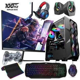 Resim Izoly ST998745 i5-10400F 16 GB 512 GB M.2 NVMe GTX1660S 6 GB 24" Free Dos Masaüstü Oyuncu Bilgisayarı 