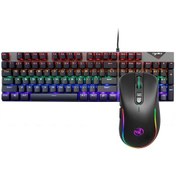 Resim Maiyame Hxsj L300 & J300 Rgb Aydınlatmalı Klavye Ve Mouse Seti - Mavi Switch, N-key Rollover, 6400dpı Diğer 