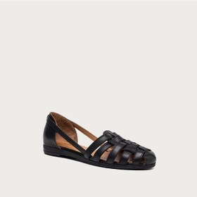 Resim Nero Black Sandalet Kadın 03m1 Frau Feather siyah 