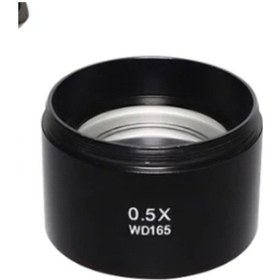 Resim 5X Mikroskop Merceği Lens Büyütme Görünüm Yakınlaştırma 