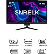 Resim Snrelk 19" VGA HDMI Pro Led Monitör 