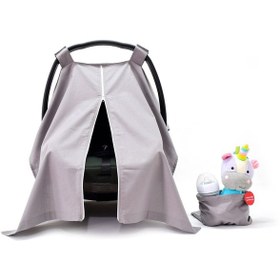 Resim Ezh Bebek Koton Puset Örtüsü 5010 