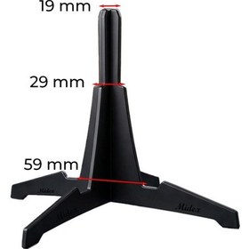 Resim Midex Kys-30 Klarnet Ve Yan Flüt Standı Sehpası Üflemeli Çalgılar İçin 19-29-59 Mm Çap 
