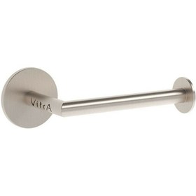 Resim VitrA Origin Tuvalet Kağıtlığı Fırçalı Nikel A4488734 