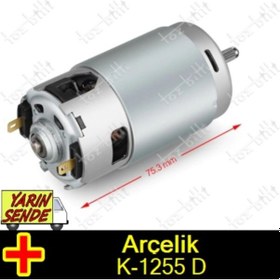 Resim Arçelik Uyumlu K-1255 D El Blender Motoru 