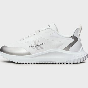 Resim Calvin Klein Bayan Ayakkabı Yw0yw01442 01v Beyaz-gümüş Beyaz-gümüş Beyaz - Gümüş 
