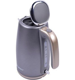 Resim Berghoff Gem Pearl 1.7 Litre Gri Gold Modern Su Isıtıcı 