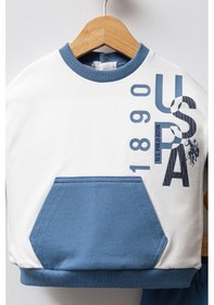 Resim U.s. Polo Assn Erkek Bebek Mavi Takım Usb2554-c-v2 Mavi 