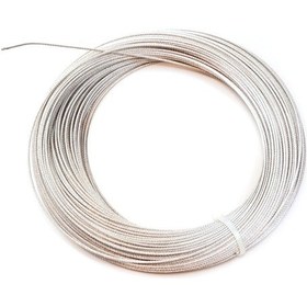 Resim Araç Cam Kriko Için 7X7 Çelik Tel Halat Çap 1.5 Mm 100 Metre 