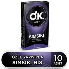 Resim Okey Sımsıkı Prezervatif 10 Adet 