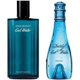Resim Davidoff Cool Water Erkek Parfüm EDT 125 ML + Kadın Parfümü EDT 100 ML 