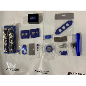 Resim Honda Araçlara Uyumlu 1989-2001 Model Arası 10,lu Mavi Set 