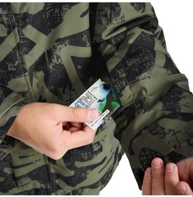 Resim Burton Burton Skimmer Jacket Çocuk Yeşil Snowboard Ceketi 30643 Yeşil 