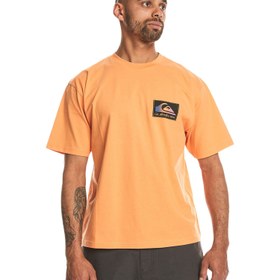 Resim Quiksilver Back Flash Erkek Turuncu Tişört 