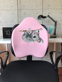 Resim Officekup Gamer Koltuk Yastığı KILIFI SÜNGERSIZ - Koala - Evet / Pembe 
