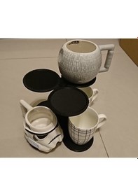 Resim Opencart Fincan Tutucu Ağacı Sadece Plastik Aparattır 