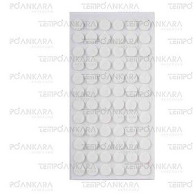 Resim Pacific Beyaz Yapışkanlı Keçe Ø 18mm 