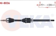 Resim NİSSAN QASHQAI 14=> AKS KOMPLE SAĞ 1,6 DCI J11 OTOMATİK 968MM 39100-4EB2A (VEKA) 