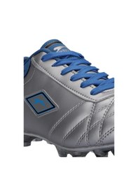 Resim Slazenger Gri / Mavi Futbol Erkek Çocuk Krampon Ayakkabı Gri - Mavi 