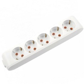 Resim VİKO Mülti-let 5'li Topraklı Kablosuz Çocuk K. Grup Priz Beyaz 