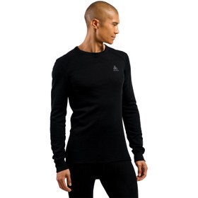 Resim Odlo Active Warm Bl Top Crew Neck L/s Erkek Siyah İçlik Üst 