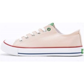 Resim BENETTON ERKEK BEJ SPOR AYAKKABI BN-30177 Bej 