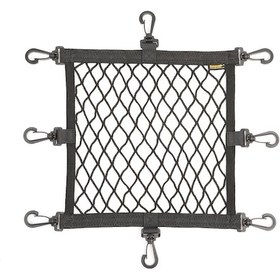 Resim Dianziye Mtr003b Motosiklet Kaskı Depolama Ağı - Esnek Poliester Kumaş, Hafif, Boşluk Kaplamaz, Düşmez - Siyah Renkli Plastik Kancalı Ağ Çantası 