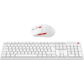Resim Havit KB261WB Kablosuz Klavye Mouse Seti – Türkçe Q, Ultra Sessiz Tuşlar 
