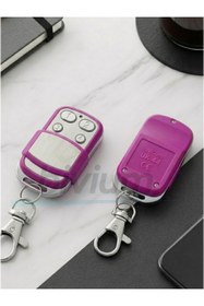 Resim Lanitra AKILLI KODLANABİLİR VE KOPYALANABİLİR OTOPARK BARİYER GARAJ KUMANDASI 433 MHZ PEMBE 