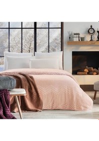 Resim Özdilek Prestige Embos Çift Kişilik Battaniye 220x240 -cameo Rose Gül 