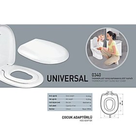 Resim Nkp Klozet Kapağı Nkp Unıversal Çocuk Adaptörlü 