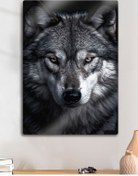 Resim Alfa Kurt - Metal Baskı Duvar Tablosu 