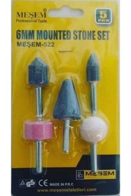 Resim Meşem Mini Kalıpçı Taşlama Seti 5 Parça 