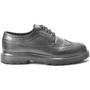 Resim Onlo Ayakkabı Onlo Ayakkabı MN.1096 Hakiki Deri Siyah Bağlı Oxford Erkek Ayakkabı 